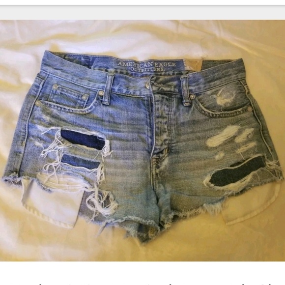 American Eagle Outfitters Pants - American Eagle Vintage Hi Rise Festival Shorts 4